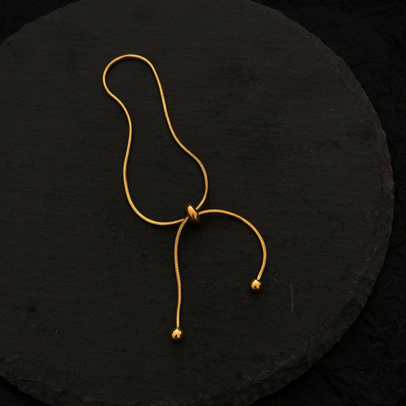 Simple Snake Bone Girlfriends Minimalist Mori Bracelets