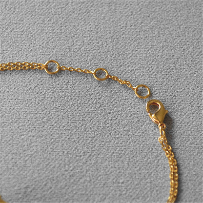 Women's Style Korean Drama Top Floor Female Owner Team Necklaces