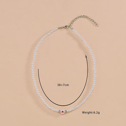 Heart Clavicle Chain Neck Elegant Graceful Necklaces