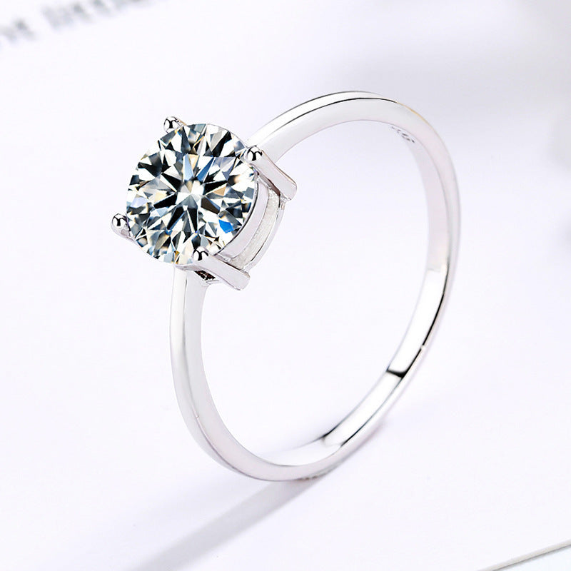 Sterling Sier Eight Hearts And Arrows Rings