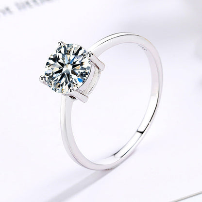 Sterling Sier Eight Hearts And Arrows Rings