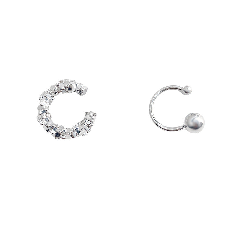 Women's Cold Style Irregular Ear Clip Earless Earrings