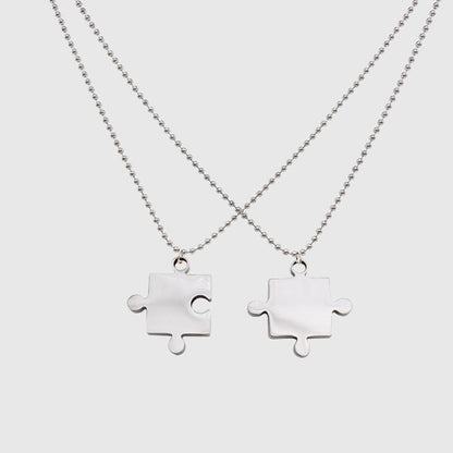 Men's Clavicle Chain Titanium Steel Stitching Special Interest Necklaces