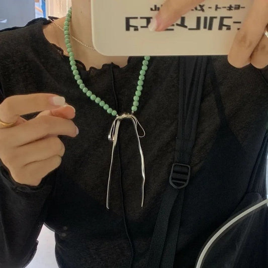 Pendant Retro Minority Design Sense Stitching Necklaces