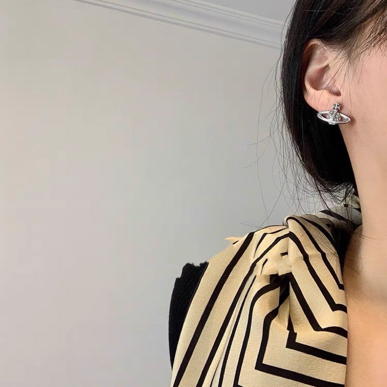 Eardrops Female Fashion Simple Creative Face Earrings