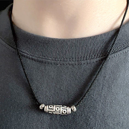Women's & Men's & Black Cotton String Retro National Trend Necklaces