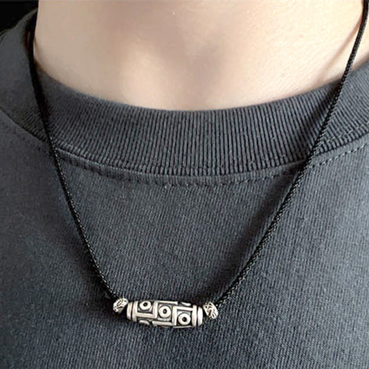 Women's & Men's & Black Cotton String Retro National Trend Necklaces