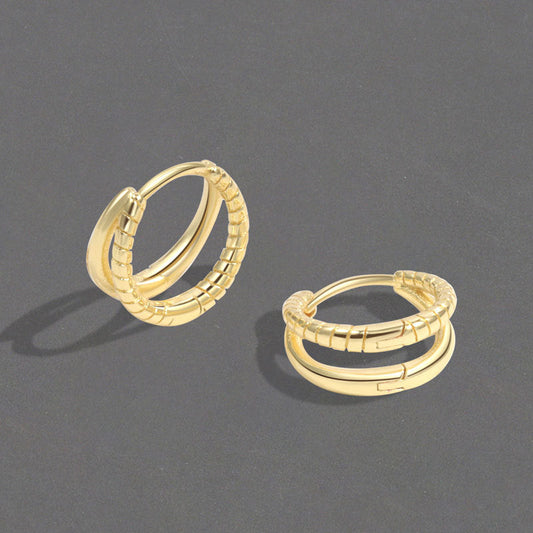 Style Twist Niche Design Temperament Wild Personalized High Rings