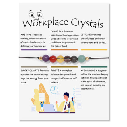 Women's Stone Bead Woven Simple Girlfriends With Bracelets