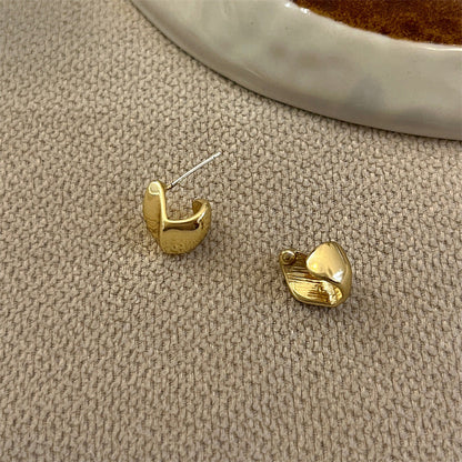 Design Three-dimensional Geometric Origami Cold Style Earrings