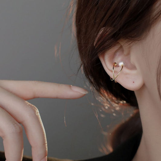 Women's Ear Clip Autumn Graceful Personality Design Rings