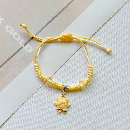 Durable Elegant Cute Cartoon Couple Ornament Bracelets