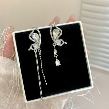 Women's Asymmetric Butterfly Light Luxury Minority Design For Rings