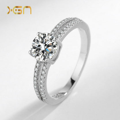 Sterling Sier Eight Hearts And Arrows Rings