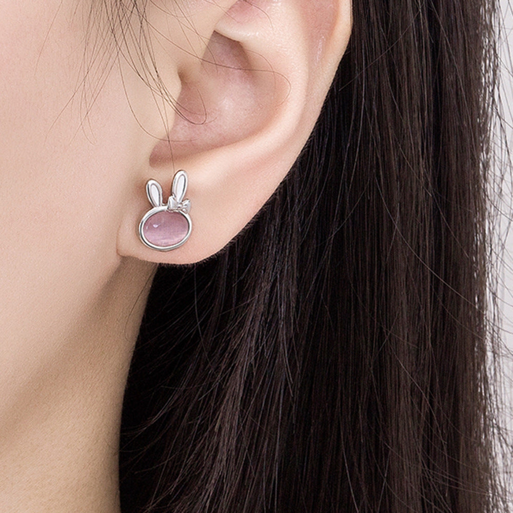 Special Interest Light Luxury Ear Bunny Simple Earrings
