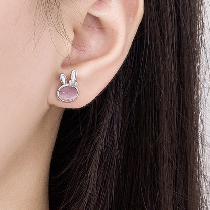 Special Interest Light Luxury Ear Bunny Simple Earrings