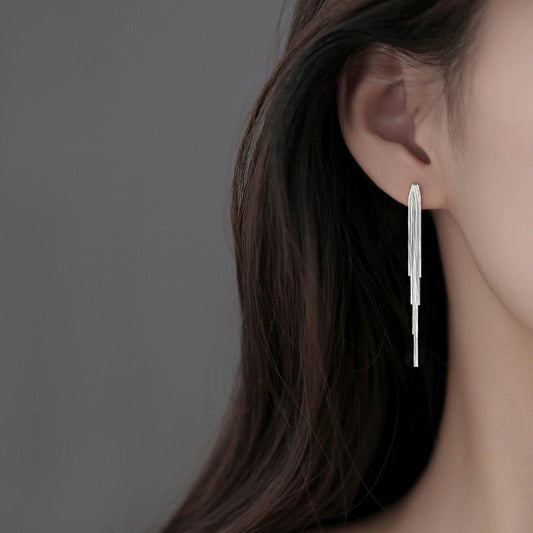 Sterling Sier Tassel Trendy Elegant Personalized Rings