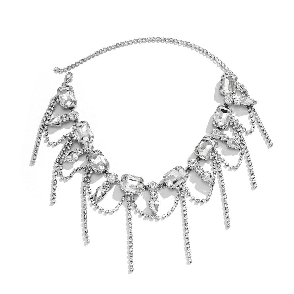 Niche Design Light Luxury Full Diamond Necklaces