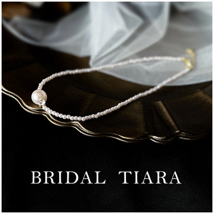 Korean Style Super Fairy Clavicle Chain Vintage Bridal Pearl Necklaces