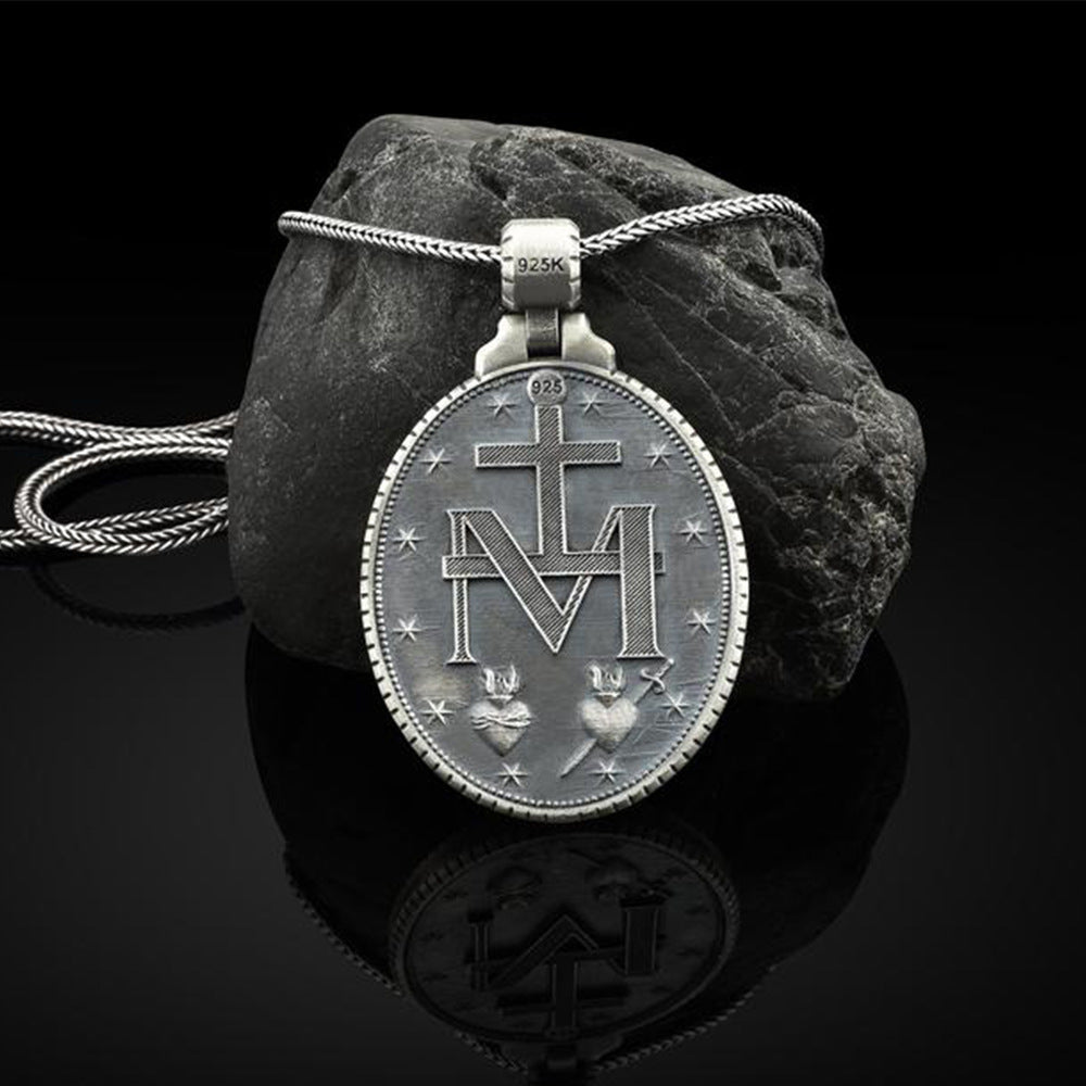 Women's & Men's & Vintage Pendant Commemorative Medal And Necklaces