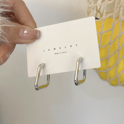 Needle Personality Simple Geometric Ear Female Earrings