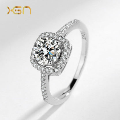 Sterling Sier Eight Hearts And Arrows Rings