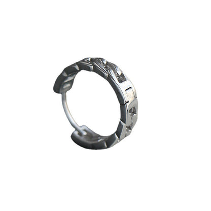 Women's & Men's & Fashion Single Trendy Unique Hip Hop Style Earrings