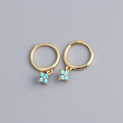 Luxury French Style Sterling Sier Geometric Rings