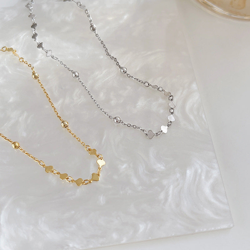 Women's Simple And Personalized Elegant Short Shining Star River Choker Necklaces