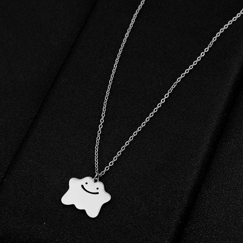 Little Ghost Personalized Cold Style Sweater Accessories Necklaces