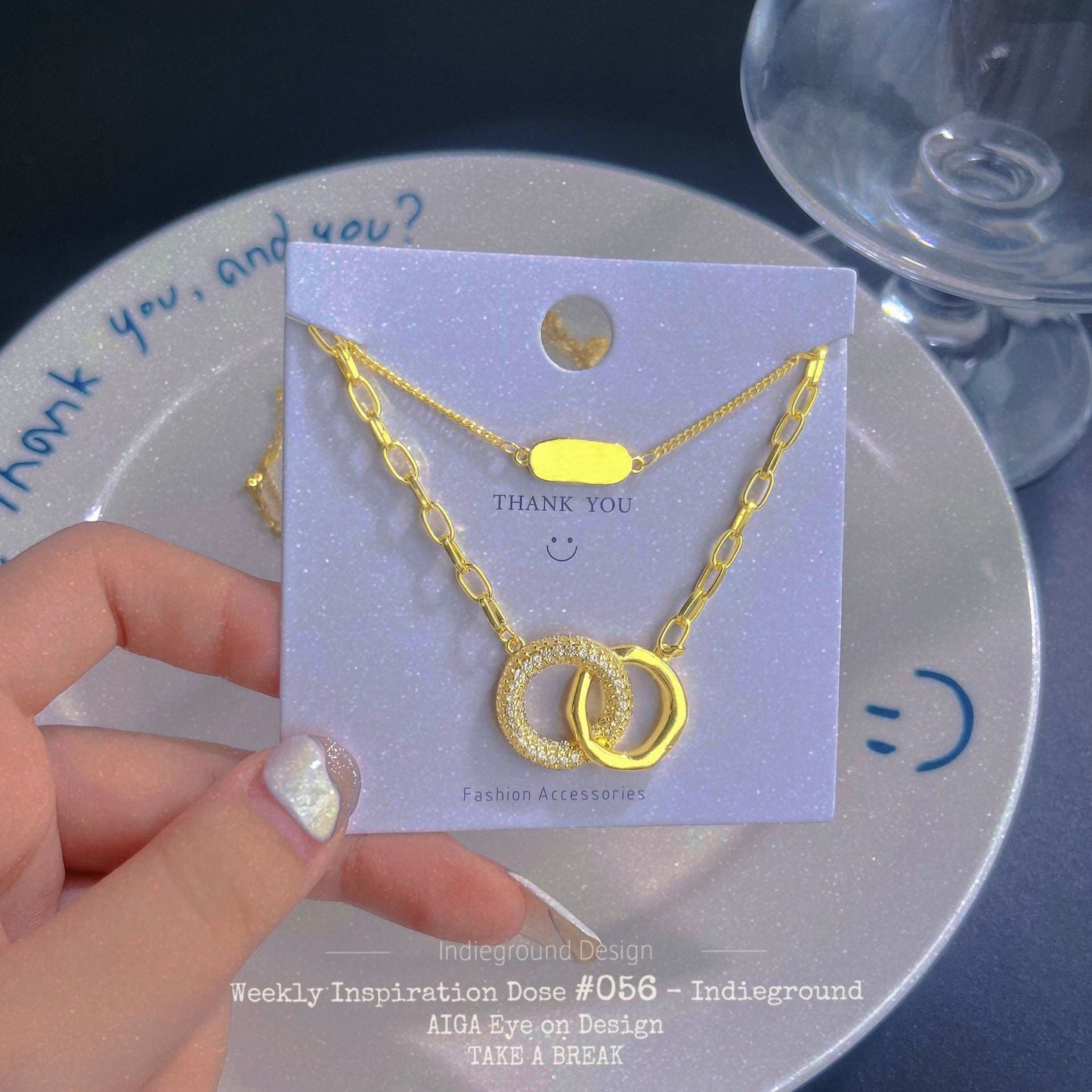 Women's High-grade Sweater Chain Fashionable Temperamental Niche Necklaces