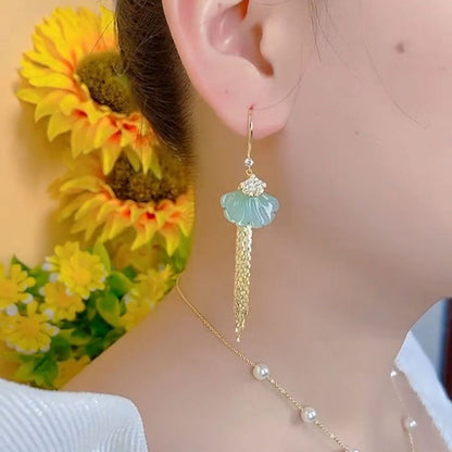 Design Unique Temperament Long Fringe High Earrings