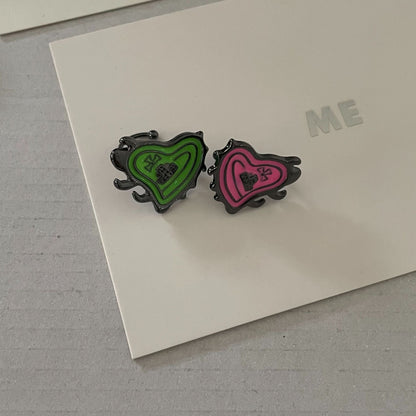 Sweet Colorful Christmas Design Versatile Daily Earrings