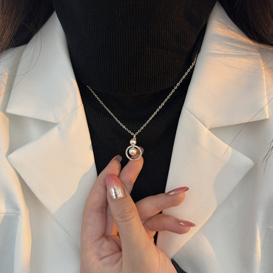 High-grade Micro Pendant Simple And Light Luxury Necklaces