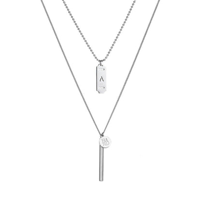 Women's & Men's & Sweater Chain Long And Trendy Hip Hop Necklaces