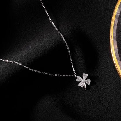 Women's Four-leaf Clover For Special Interest Light Necklaces
