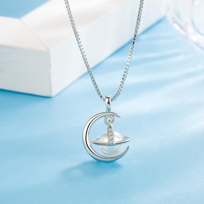 Temperament Elegant Design Light Luxury Color Necklaces