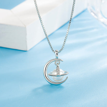 Temperament Elegant Design Light Luxury Color Necklaces