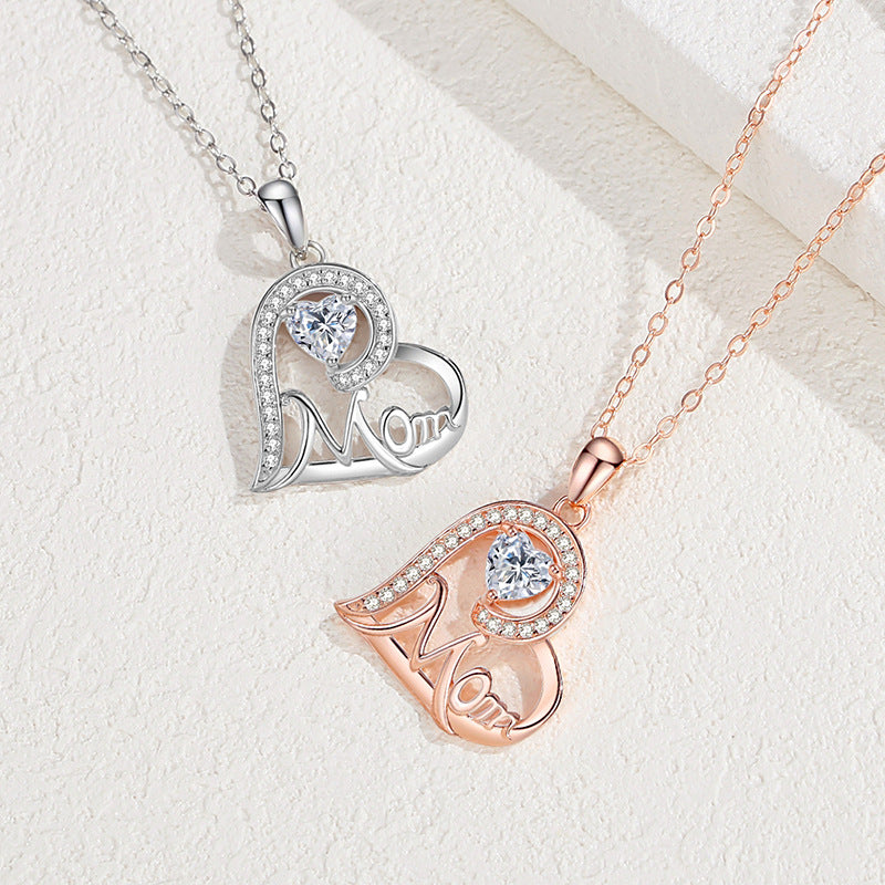 Women's For Loving Heart In Sterling Sier Necklaces
