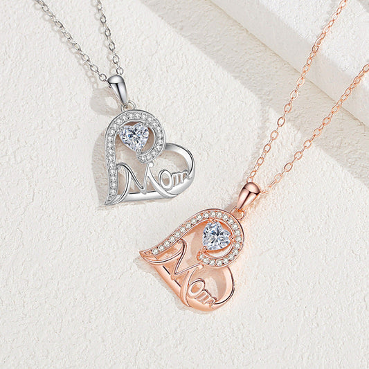 Women's For Loving Heart In Sterling Sier Necklaces