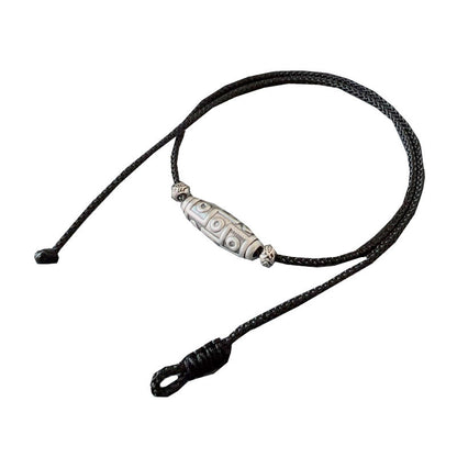 Women's & Men's & Black Cotton String Retro National Trend Necklaces