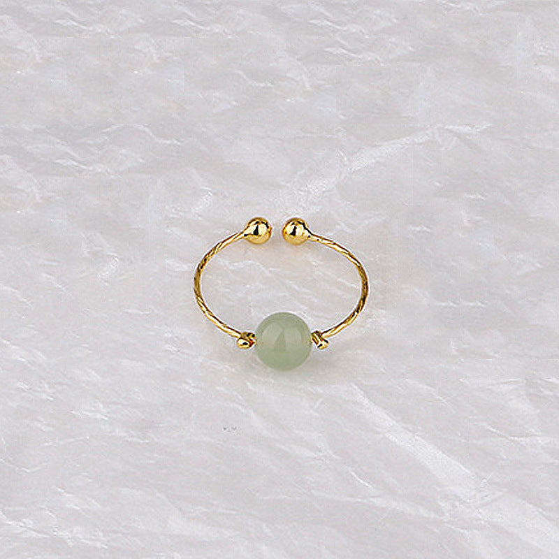 Finger Female Golden Atmosphere Shell Pearls Rings