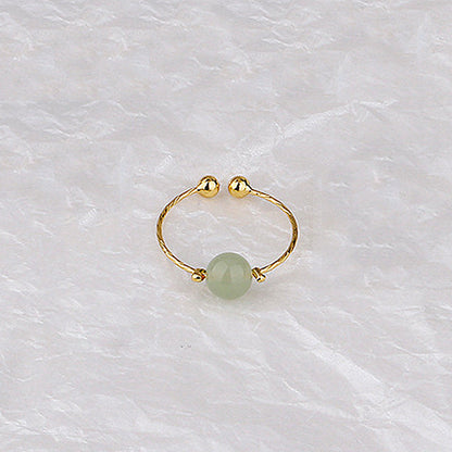 Finger Female Golden Atmosphere Shell Pearls Rings