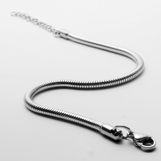 Ornament Stainless Soft Snake Bones Chain Bracelets