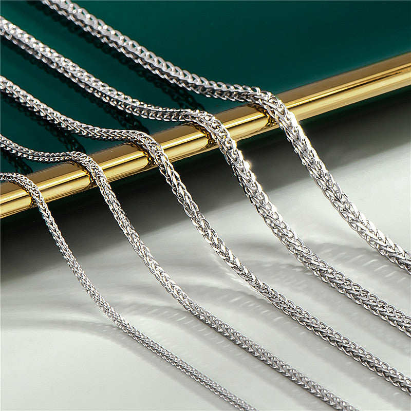 Sier More Than Chopin Chain Specifications Necklaces