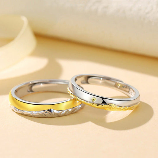 Women's & Men's Pair Fashion Creative Valentine's Day Gift Light Luxury Rings