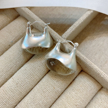 Women's Transparent Glaze Ear Clip Niche High-grade Rings