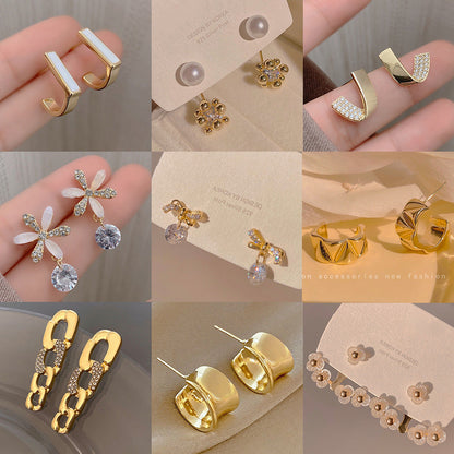 Treatment Personalized Stall Entrepreneurship High-grade Diamond Earrings