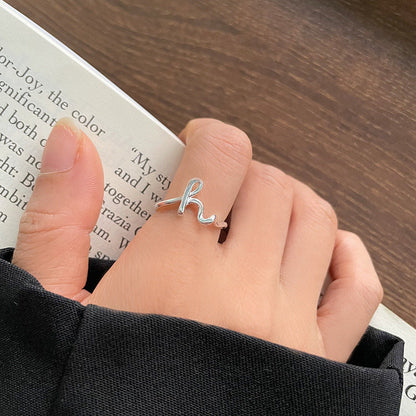 Personalized Cold Style Hand Jewelry Female Opening Rings