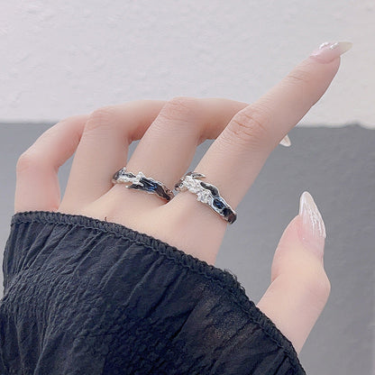Women's & Men's & And Cold Wind Personality Sterling Sier Rings